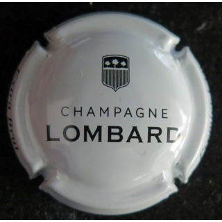 Capsule Muselet de bouteille de champagne LOMBARD et Cie n° 7b Blanc Extra brut 1° cru