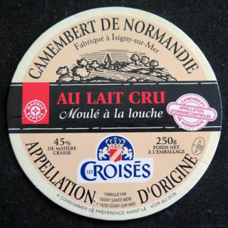 Dessus de boite de fromage