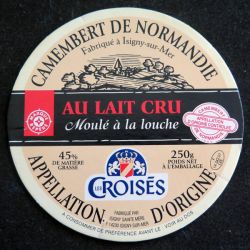 Dessus de boite de fromage