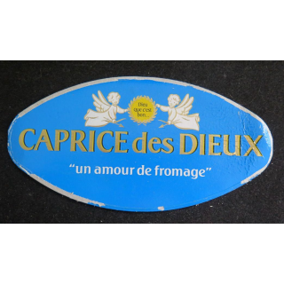 Dessus de boite de fromage Caprice des Dieux