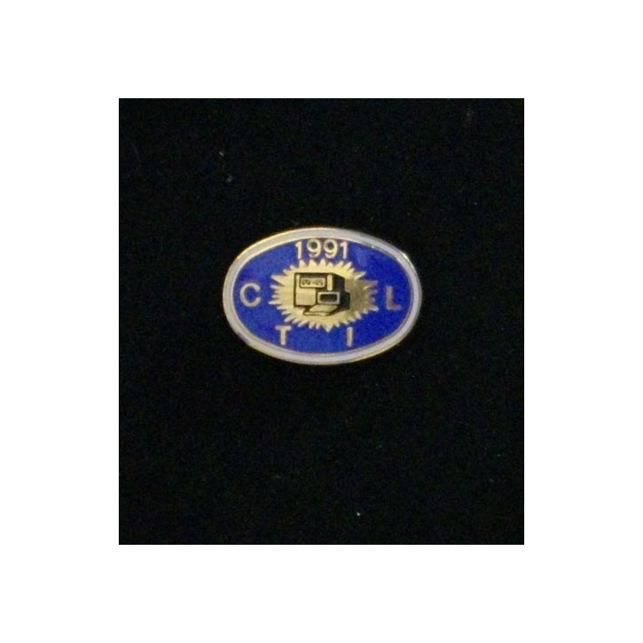 CTIL : CENTRE DE TRAITEMENT DE L'INFORMATION LORRAINE 1991 PIN'S