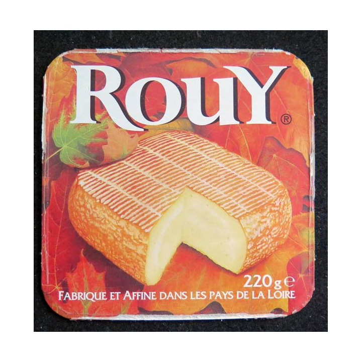 Dessus de boite de fromage Rouy
