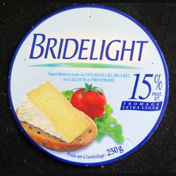 Dessus de boite de fromage Bridelight