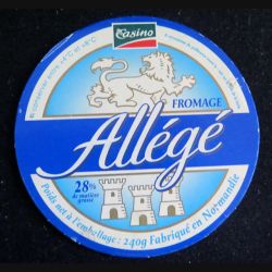 Dessus de boite de fromage Allégé