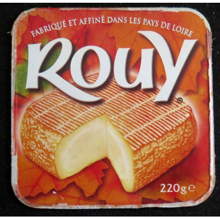 Dessus de boite de fromage Rouy