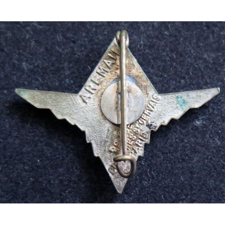 BCIAAA 267 : bureau central des incorporations et des archives de l'armée de l'air Aremail en émail
