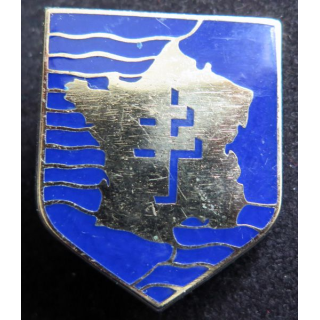 2° DB : insigne métallique de la 2° division blindée fabriqué par Drago H. 101