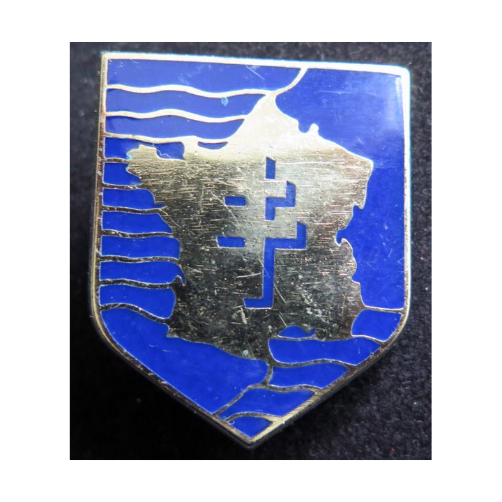 2° DB : insigne métallique de la 2° division blindée fabriqué par Drago H. 101