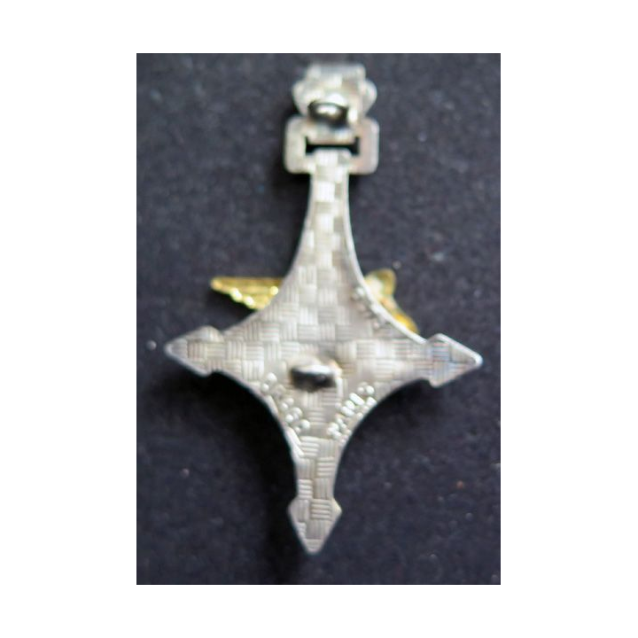 2° REI : Insigne métallique de la 7° Cie portée Sahara du 2° régiment étranger d'infanterie Drago R75