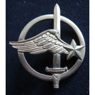 COMMANDO AIR : Insigne de béret des commandos de l'air doré Coinderoux