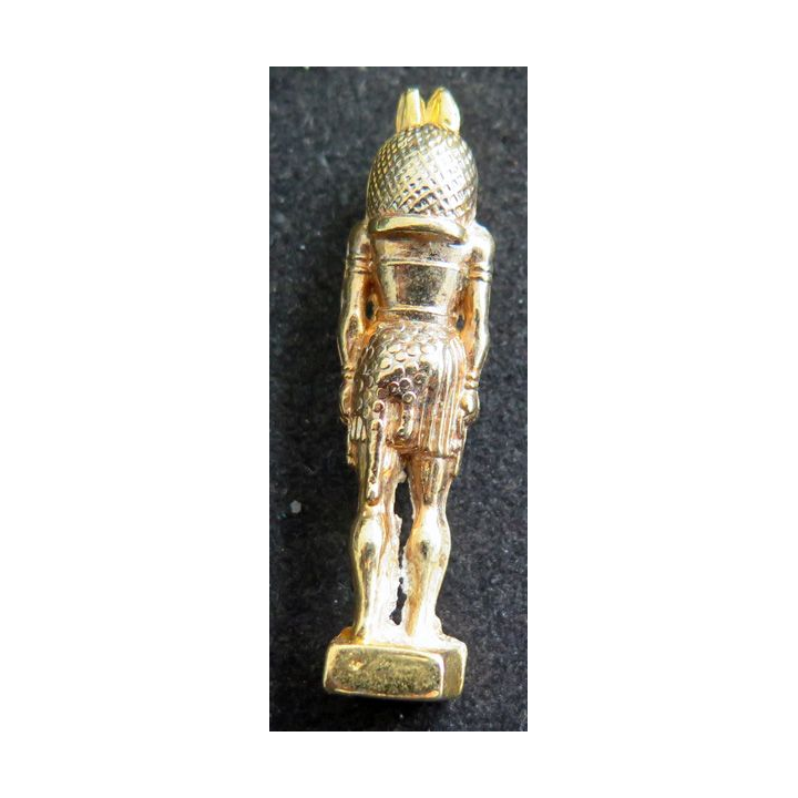 Fève Pharaon ANUBIS métal doré