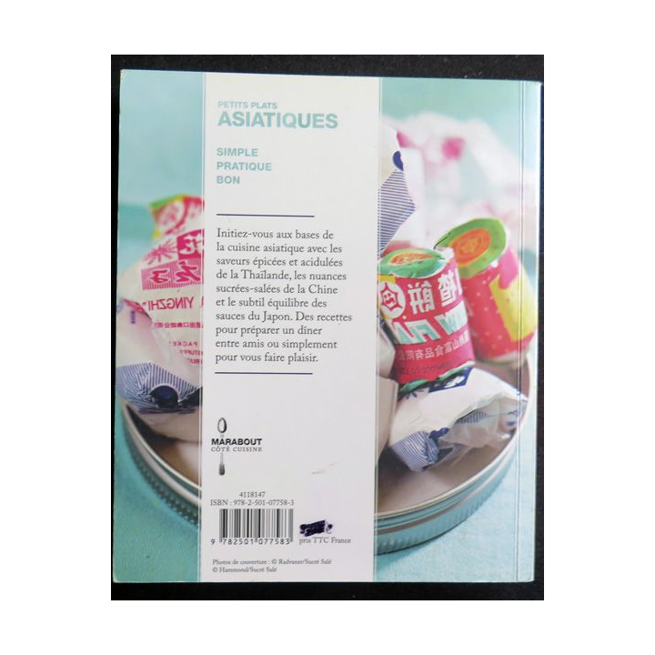 Petits plats asiatiques spécialités chinoises, thaïes et japonaises