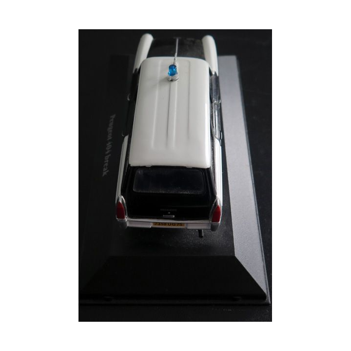 Voiture de collection Peugeot 404 Break brigade fluviale 1/43 éditions Atlas