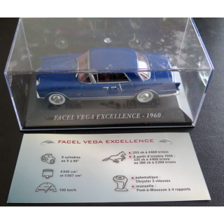 Voiture de collection Facel Vega Excellence 1960 1/43°