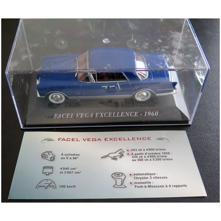 Voiture de collection Facel Vega Excellence 1960 1/43°