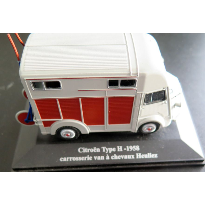 Voiture de collection Citroën Type H 1958 carosserie Van à Chevaux Heuliez 1/43°