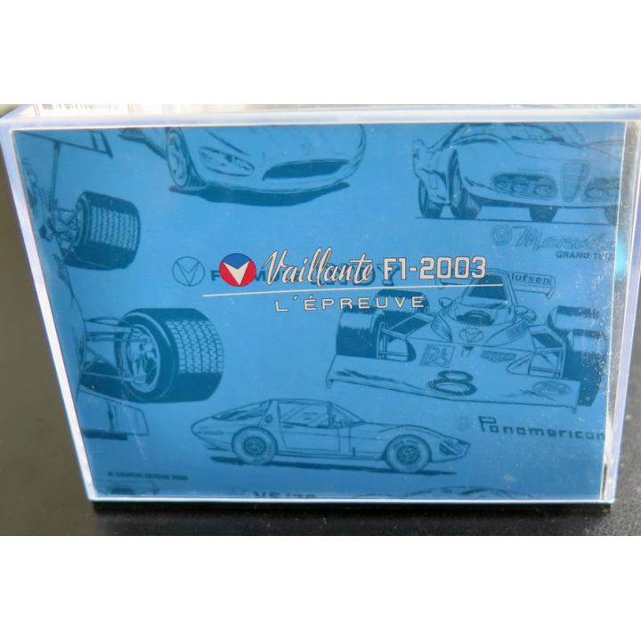 Voiture de collection Vaillante F1 2003 1/43°