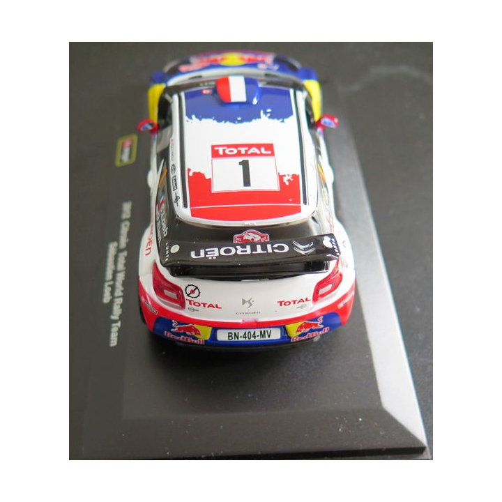 Voiture de collection 2012 Citroën Total World Rally Team Sébastien Loeb 1/43°