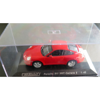 Voiture de collection Welly Porsche 911 (997) Carrera S 1/43°