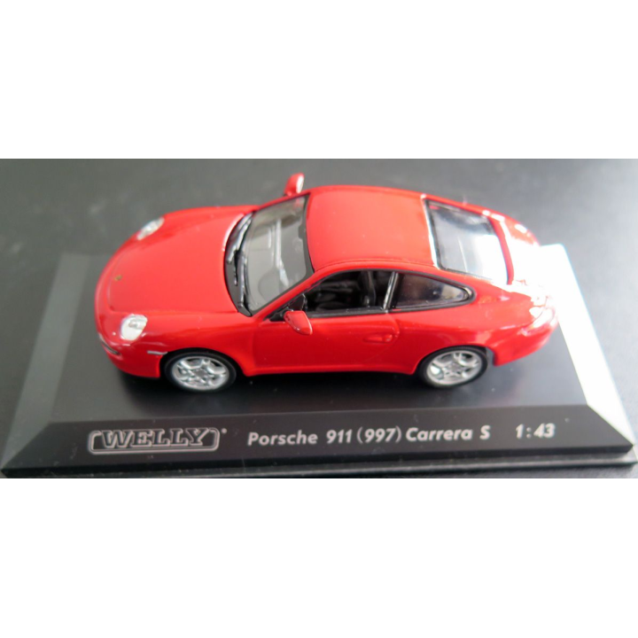 Voiture de collection Welly Porsche 911 (997) Carrera S 1/43°