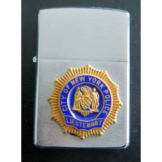 Briquet Zippo City of New York Police Lieutenant