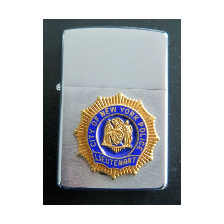 Briquet Zippo City of New York Police Lieutenant