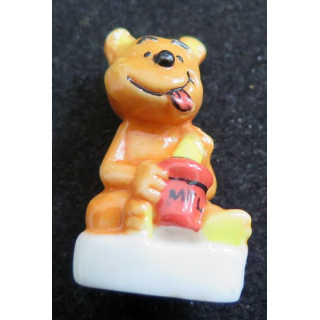 Fève Ours beige les Nounours 1996