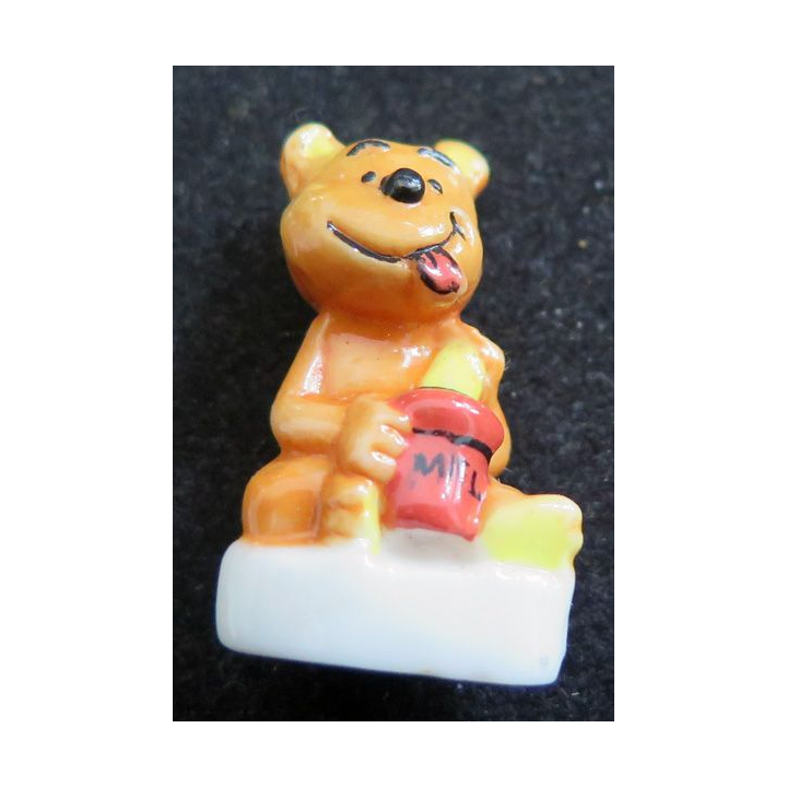 Fève Ours beige les Nounours 1996