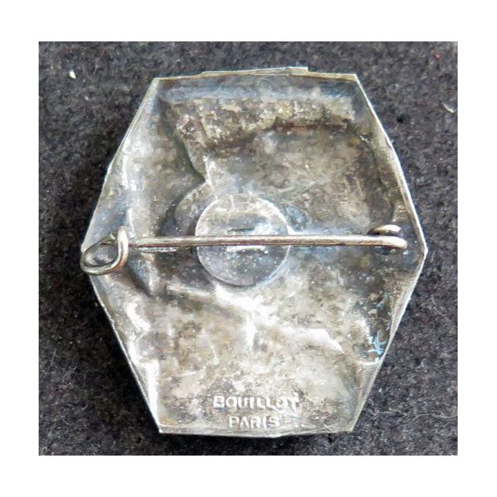 insigne métallique des Bâtiments de pêche fabrication Bouillot Paris