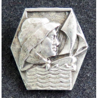 insigne métallique des Bâtiments de pêche fabrication Bouillot Paris