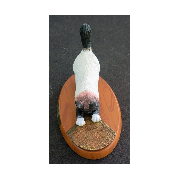 Figurine de Chat en résine : Le Chat manucure