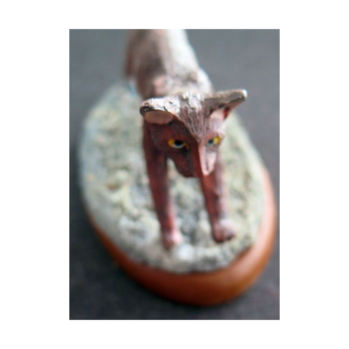 Figurine de Chat en résine : Un Oriental pressé