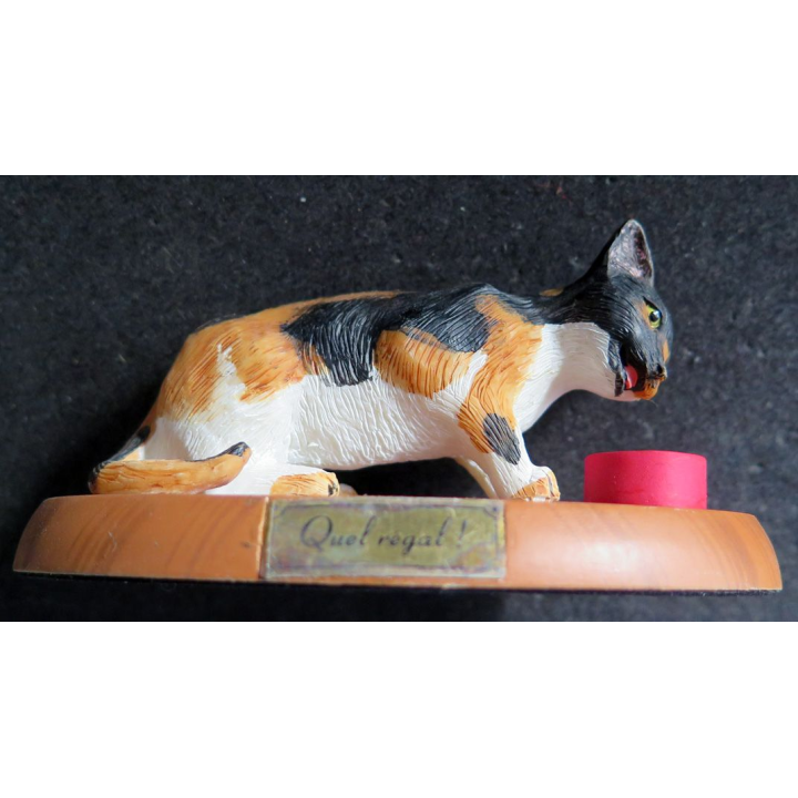 Figurine de Chat en résine : Quel Royal 