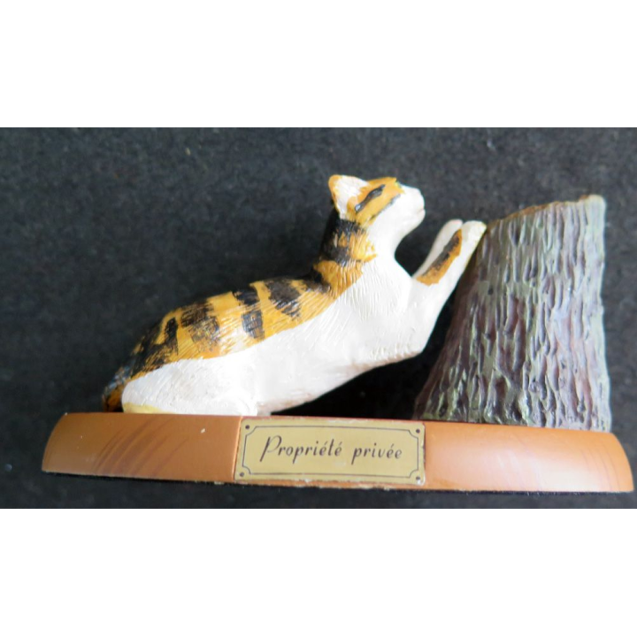 Figurine de Chat en résine : Propriété privée