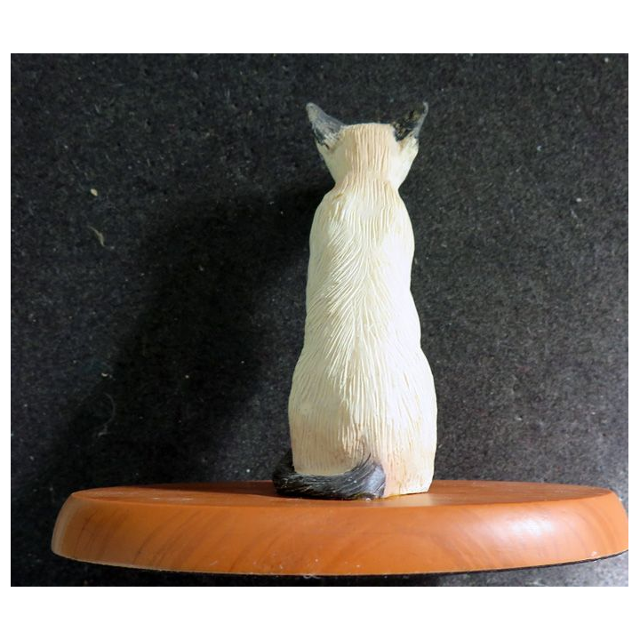 Figurine de Chat en résine : Farniente au soleil