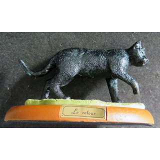 Figurine de Chat en résine : Le retour