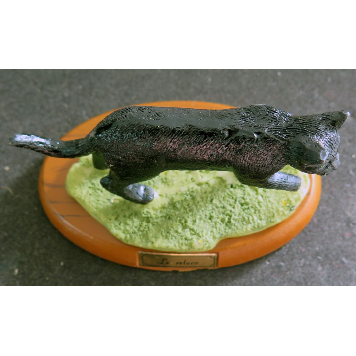 Figurine de Chat en résine : Le retour