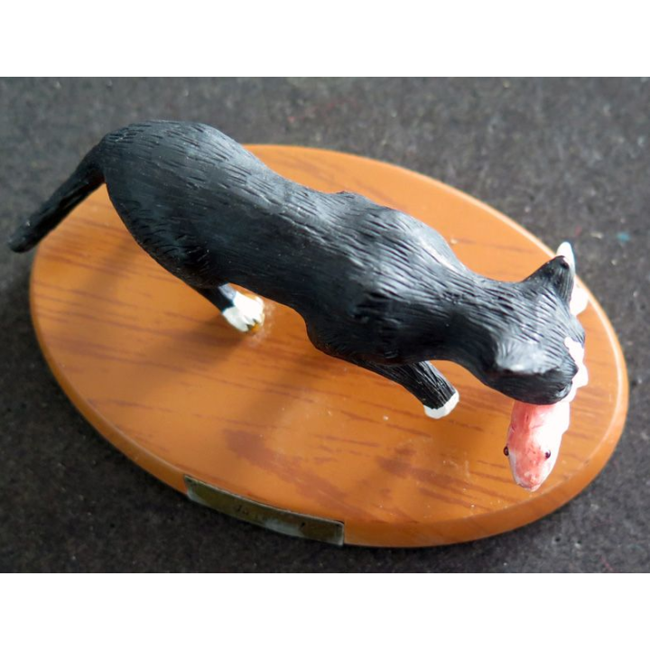 Figurine de Chat en résine : Au voleur