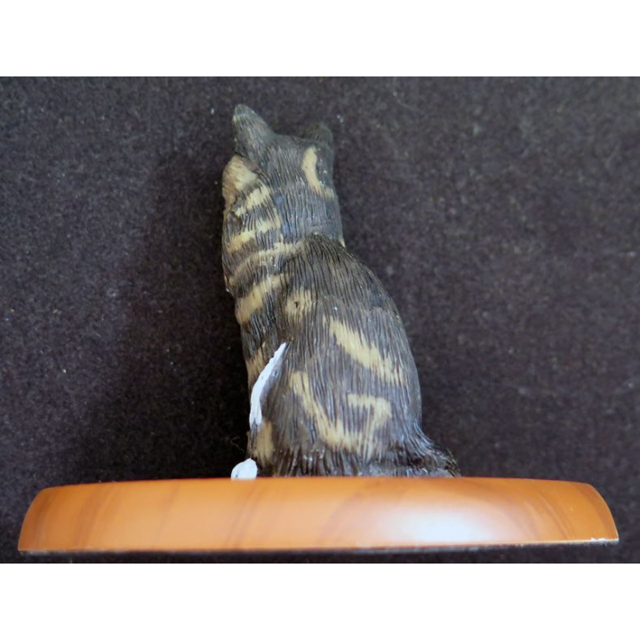 Figurine de Chat en résine : Le Guetteur