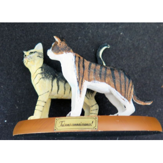 Figurine de Chat en résine : Faisons connaissance