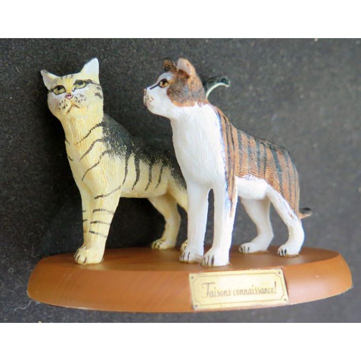 Figurine de Chat en résine : Faisons connaissance