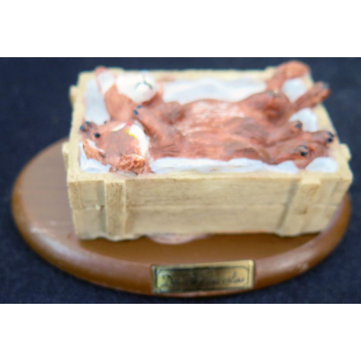 Figurine de Chat en résine : Des Abyssins câlins