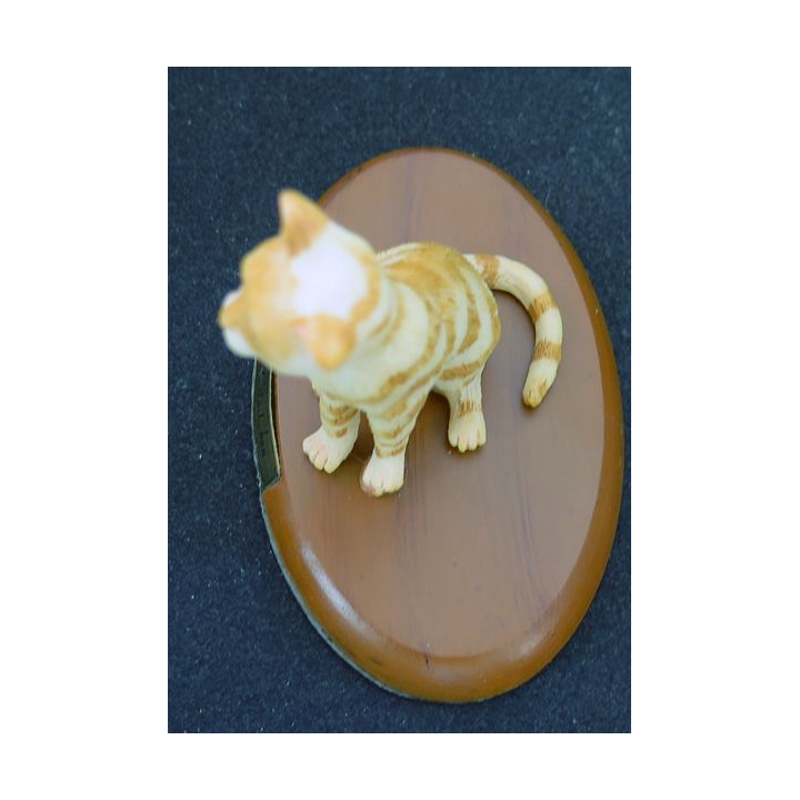 Figurine de Chat en résine : C'était bon