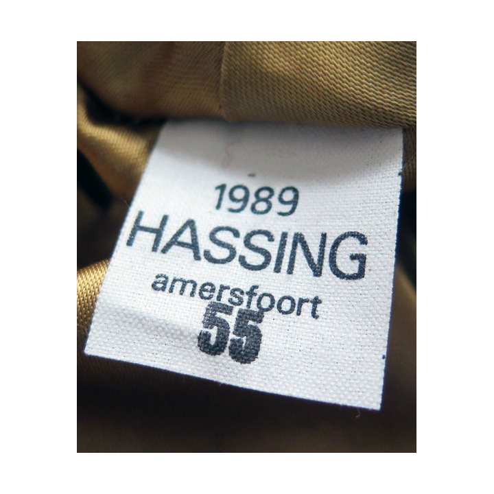 Béret brun du 2° régiment de hussards fabrication HASSING 1989  T. 55