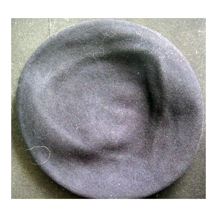Béret bleu noir infanterie 1972 taille 55