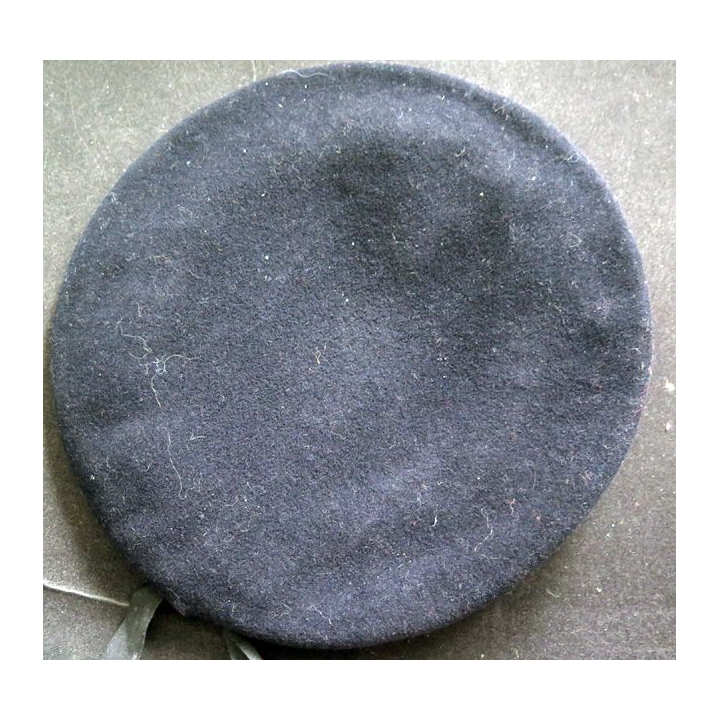 Béret bleu noir type infanterie taille 52