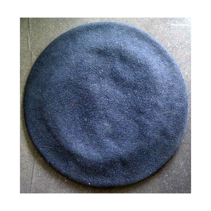 Béret bleu noir type infanterie LAULHERE OLORON  taille 54