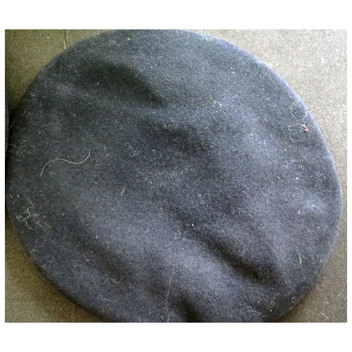 Béret bleu noir type infanterie PEBEO NAY  taille 52