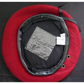 Béret rouge des parachutistes ETS. SOFRAMA 1989 Taille 53