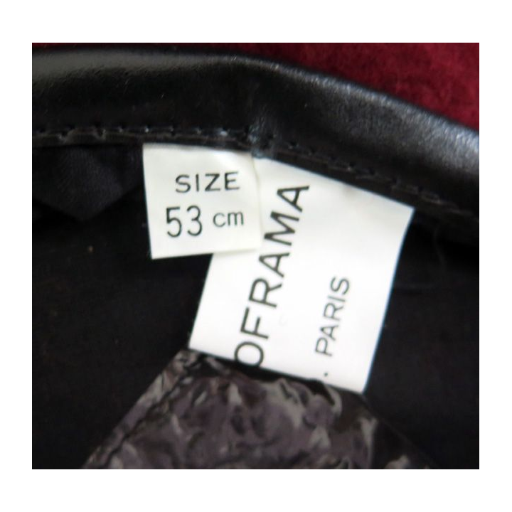 Béret rouge des parachutistes ETS. SOFRAMA 1989 Taille 53